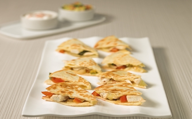 Quesadillas de pollo